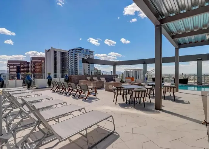 Apartment Boulevard Highrise Stu Sky Pool Gym 40 Phoenix